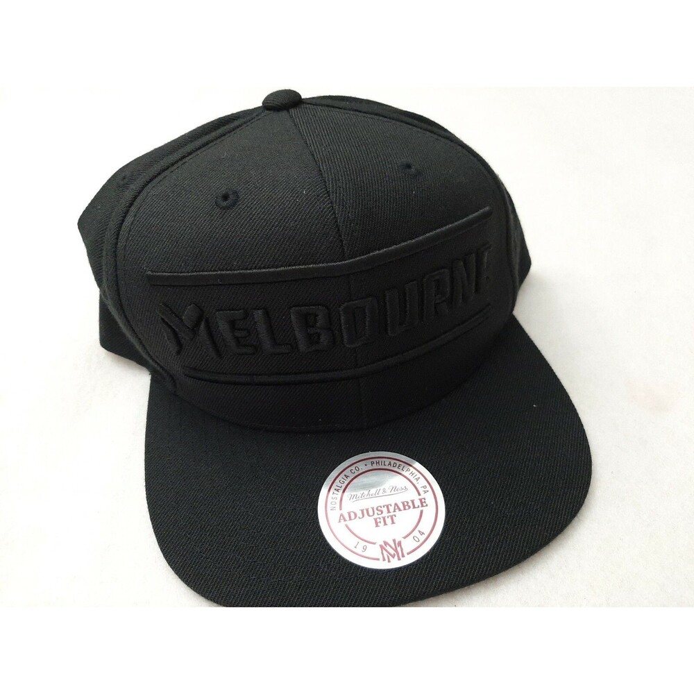 Melbourne Adjustable Hat - Black Nostalgia Rare!
